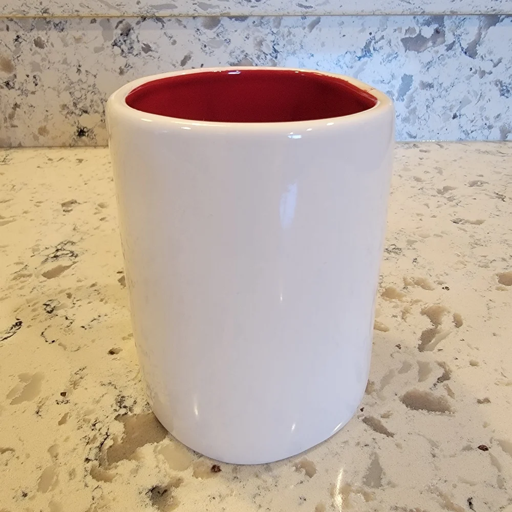 Rae Dunn Meow Mug‎ Red